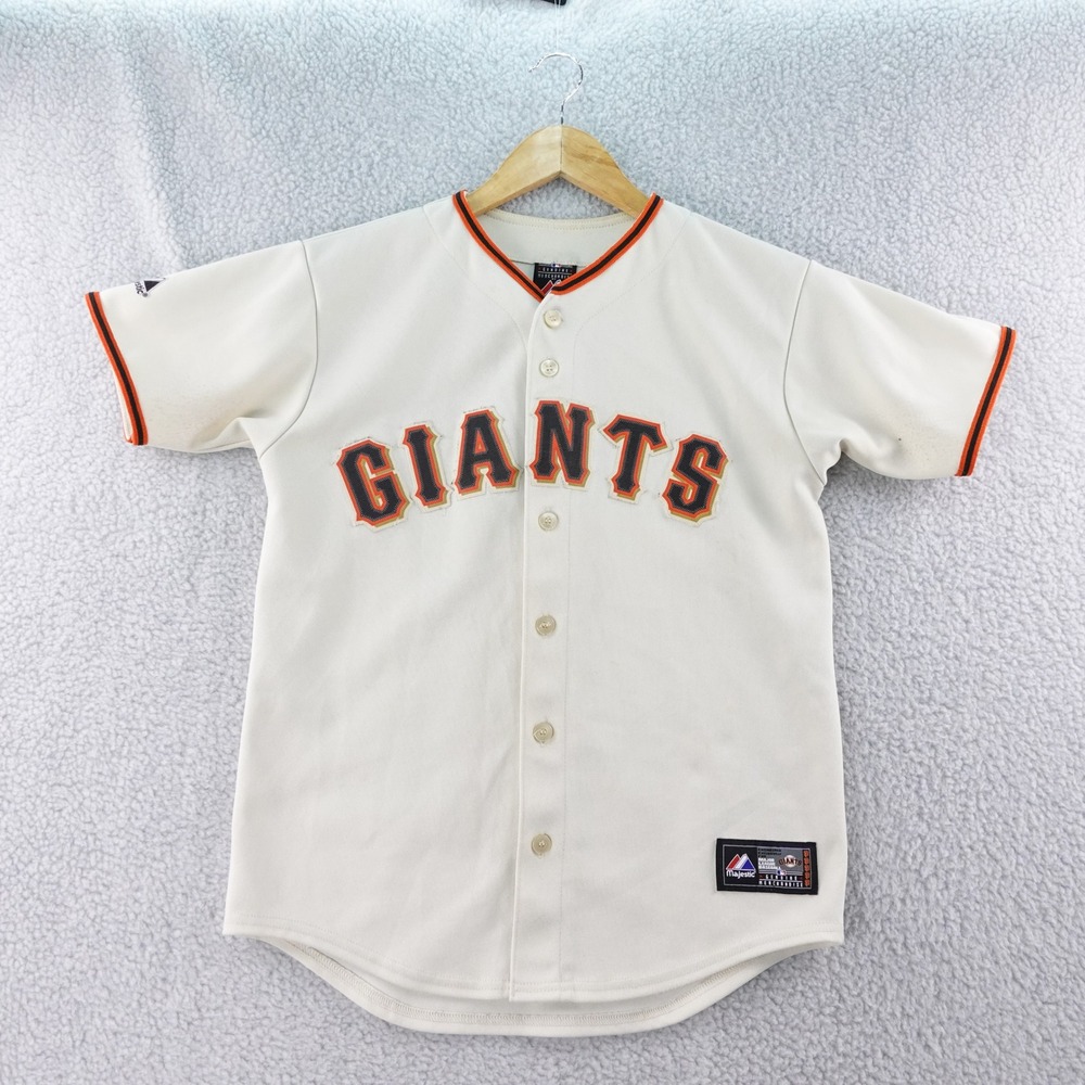 Majestic Cream Giants Kids Jersey